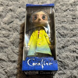 Coraline Doll in Yellow Raincoat